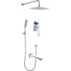 Душевой комплект Lemark Allegro LM5922CW С ВНУТРЕННЕЙ ЧАСТЬЮ