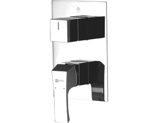Смеситель Lemark Unit LM4527C С ВНУТРЕННЕЙ ЧАСТЬЮ, для ванны с душем