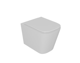 Унитаз подвесной безободковый D&K Quadro (DT1516016)