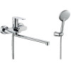 Смеситель для ванны Rush Luson LU1630-51 Хром