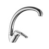 Смеситель DECOROOM DR21021 одноручный  для кухни с высоким повортным изливом