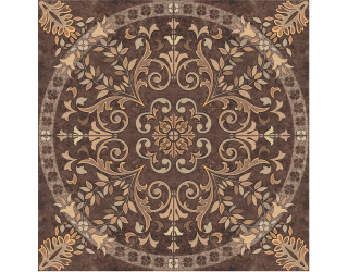 Pompei Панно напольное коричневое (PY6G114) 88x88