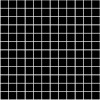 Темари черный матовый мозаика 20071  29,8х29,8