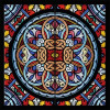 Бордюр Glass multi многоцветный 01 50х50 (192шт)