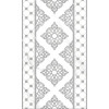 Декор Elegance grey серый 01 30х50 