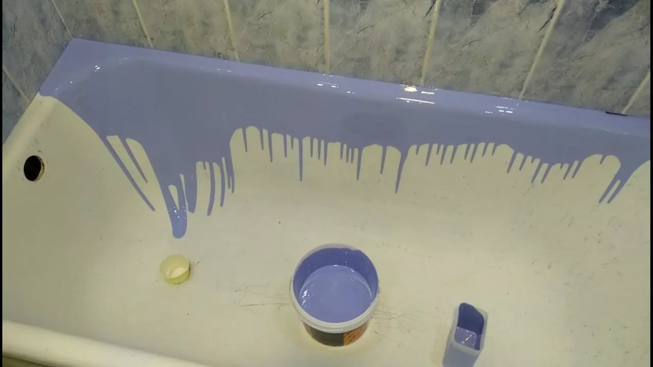 Наливные ванны и краска для волос