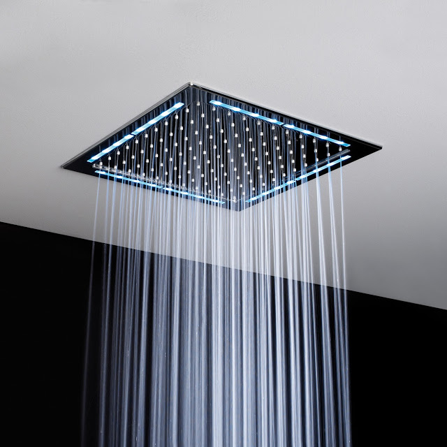 Верхний душ - Купить лейку для душа потолочную (Тропический дождь) в ванную